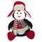 Northlight Sitting Winter Penguin with Trapper Hat Christmas Decoration - 12"